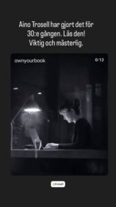 SOS HAR REDAN FÅTT FANTASTISKA OMDÖMEN